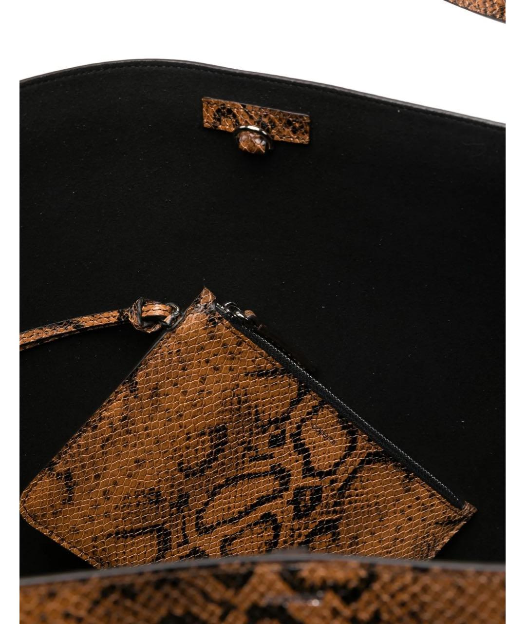 COPERNI Коричневая кожаная сумка тоут, фото 4