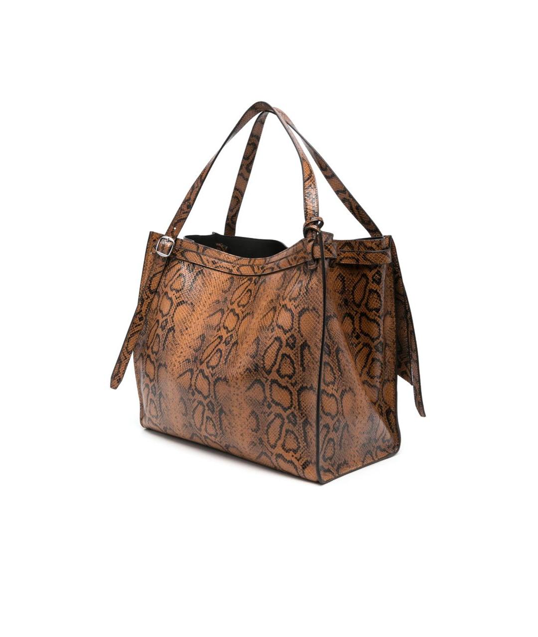 COPERNI Коричневая кожаная сумка тоут, фото 2