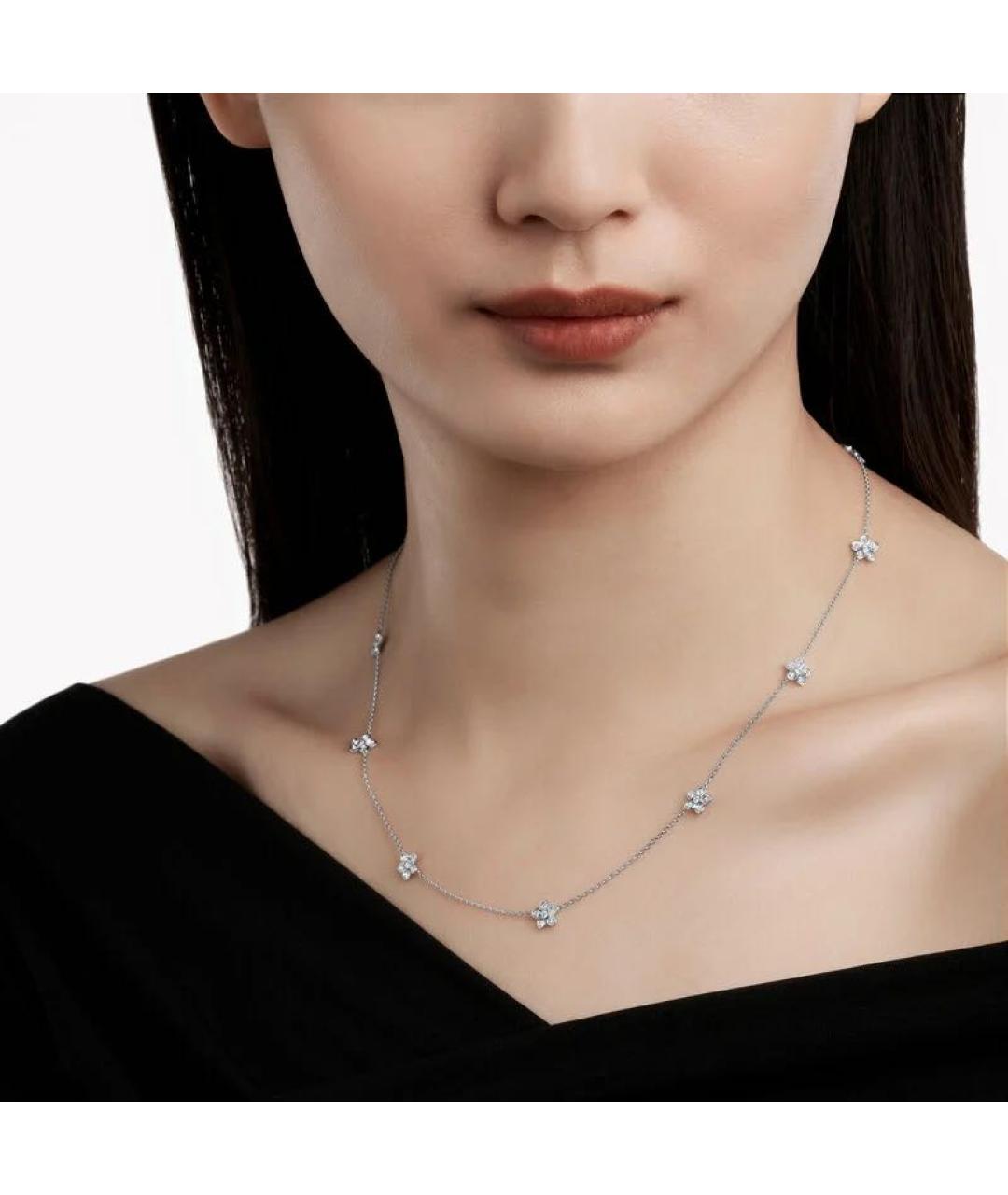 GRAFF Серебряное колье из белого золота, фото 2