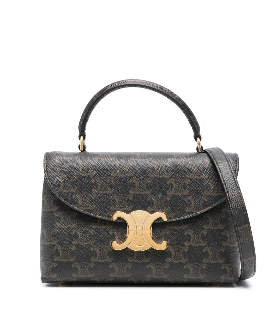 CELINE Коричневая сумка тоут, фото 1