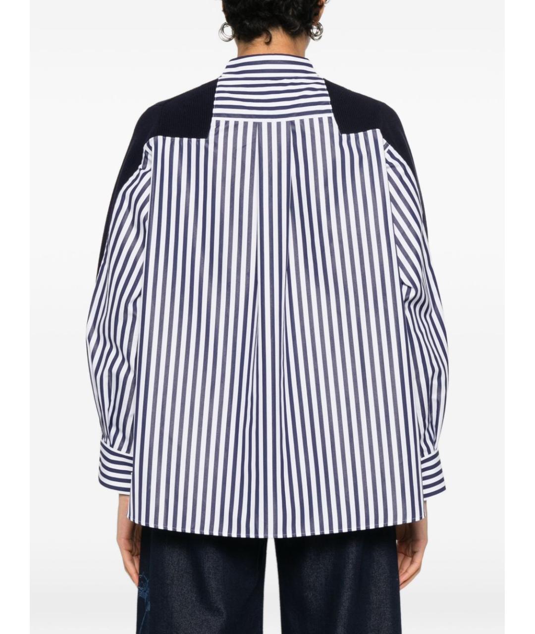 SACAI Синий хлопковый кардиган, фото 5