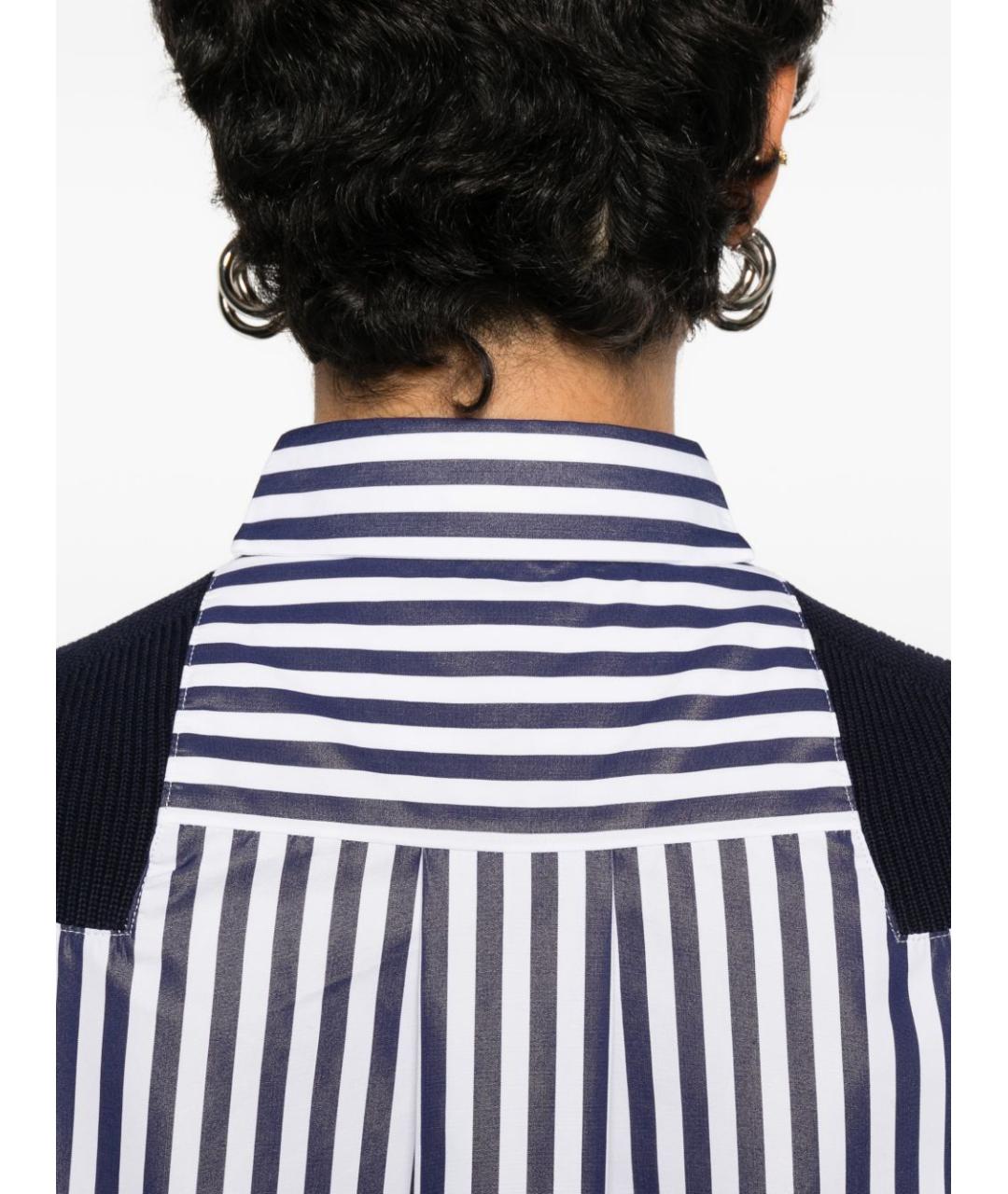 SACAI Синий хлопковый кардиган, фото 3