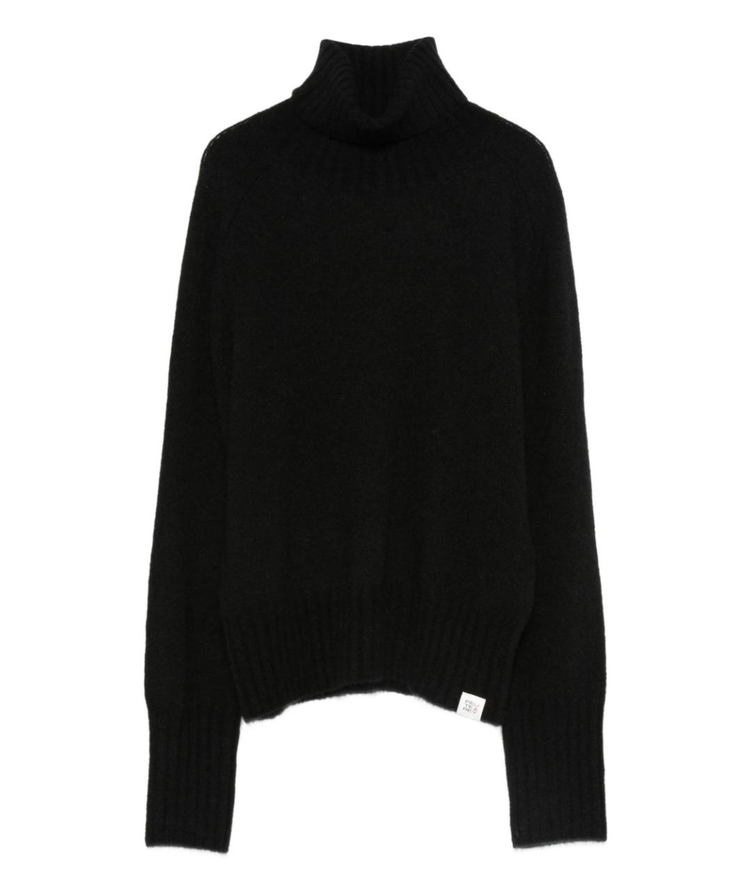PEUTEREY Черный шерстяной джемпер / свитер, фото 1