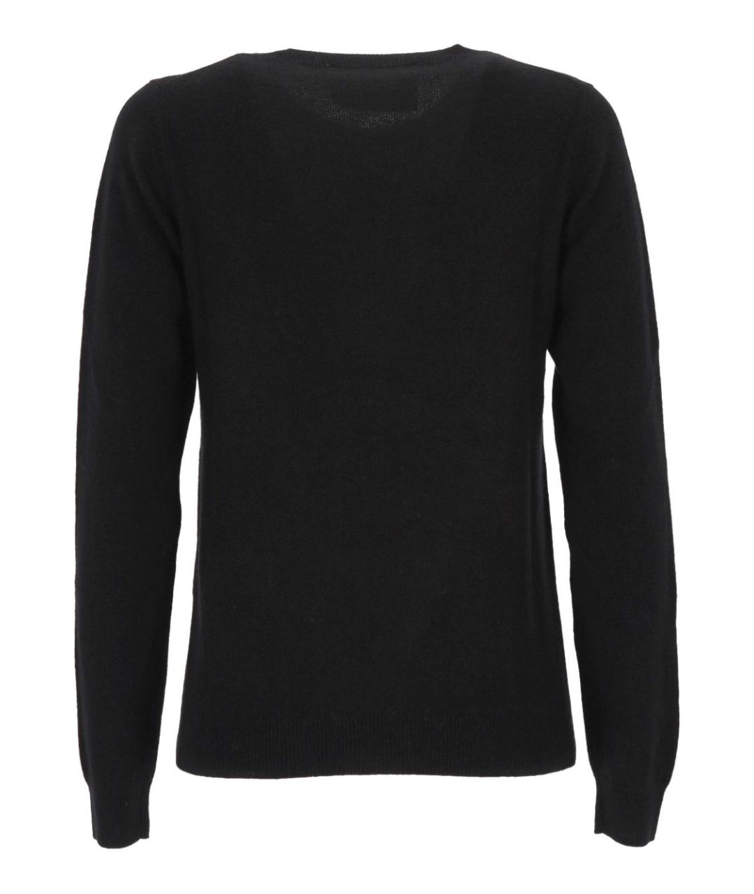 PEUTEREY Черный кашемировый джемпер / свитер, фото 3