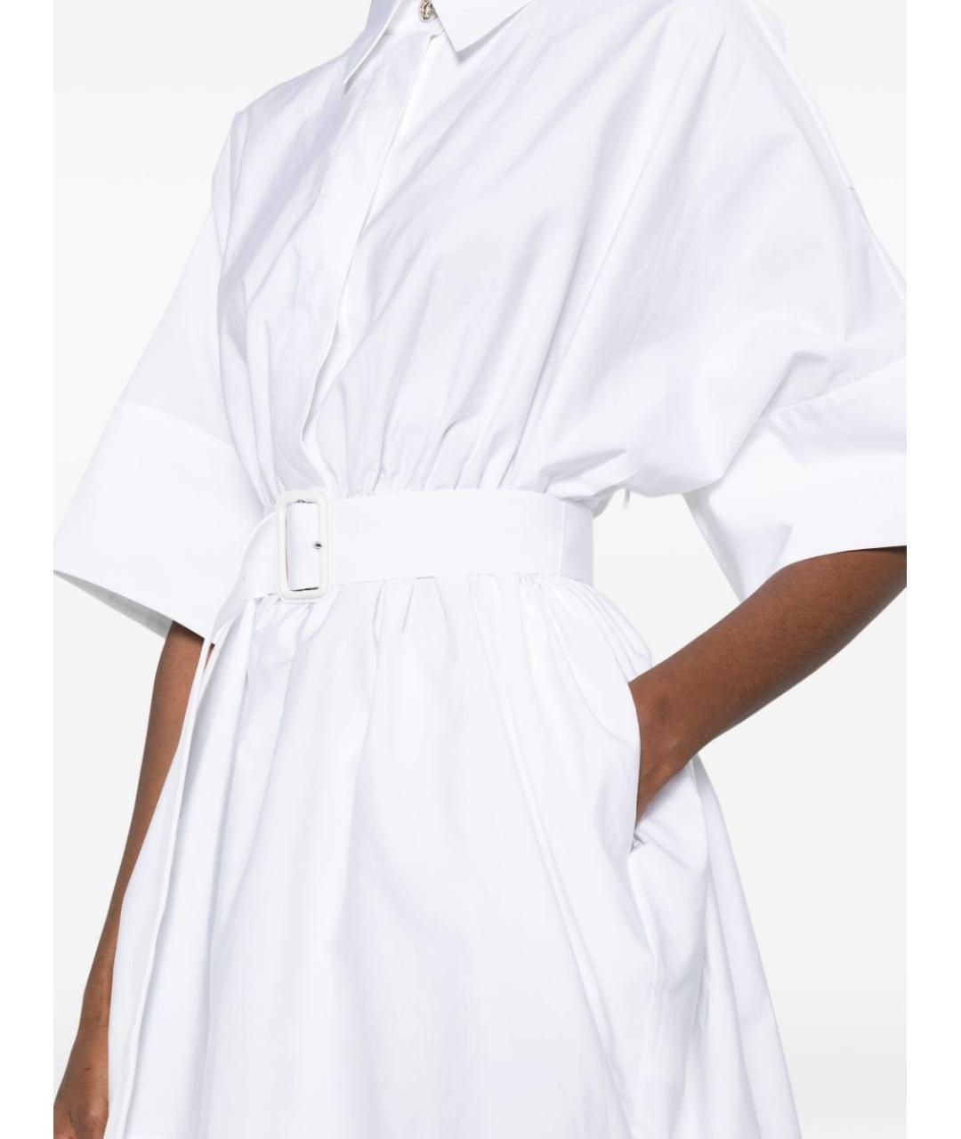 GIVENCHY Белое хлопковое повседневное платье, фото 5