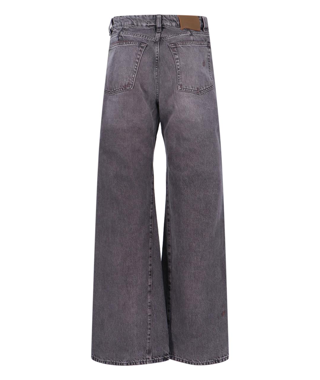 OUR LEGACY Серые хлопковые джинсы клеш, фото 2