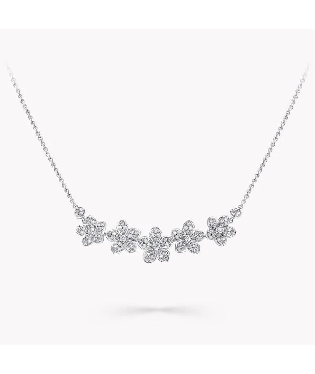 GRAFF Серебряное колье из белого золота, фото 4