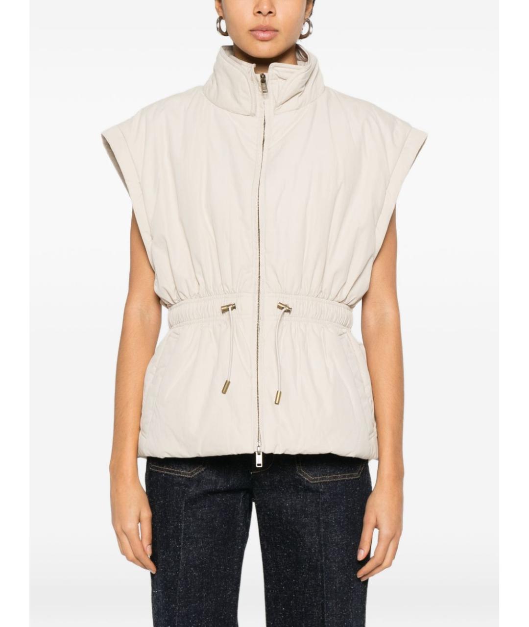 ISABEL MARANT ETOILE Бежевая полиамидовая куртка, фото 3