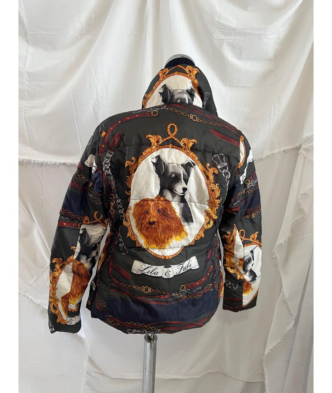 LOVE MOSCHINO Мульти полиэстеровый пуховик, фото 5