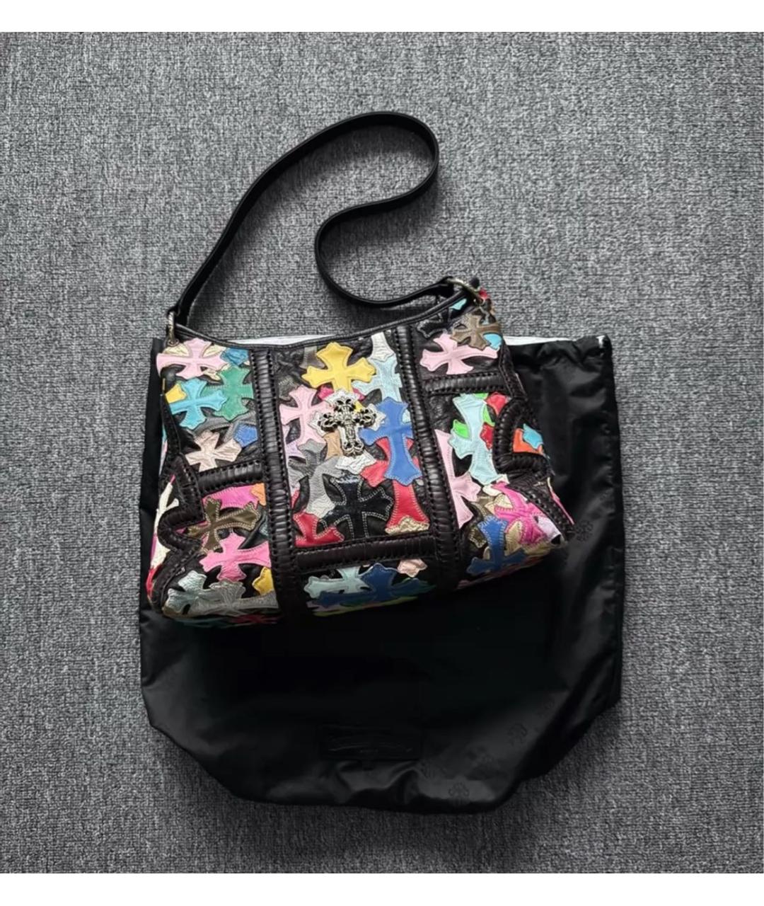 CHROME HEARTS Мульти кожаная сумка на плечо, фото 4