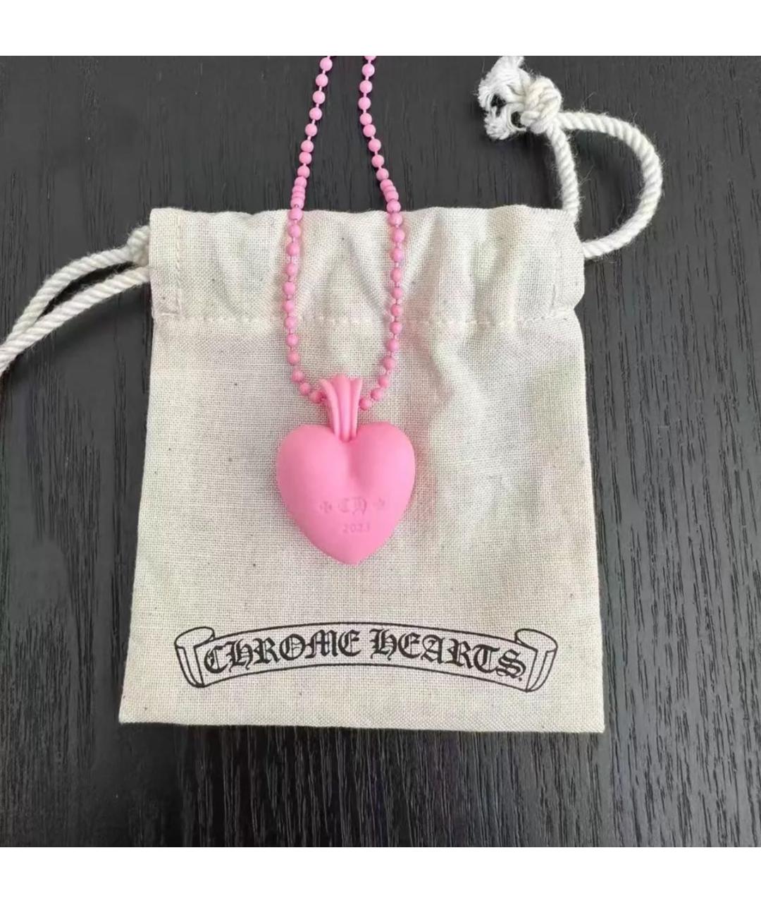 CHROME HEARTS Розовая цепочка/подвеска, фото 2