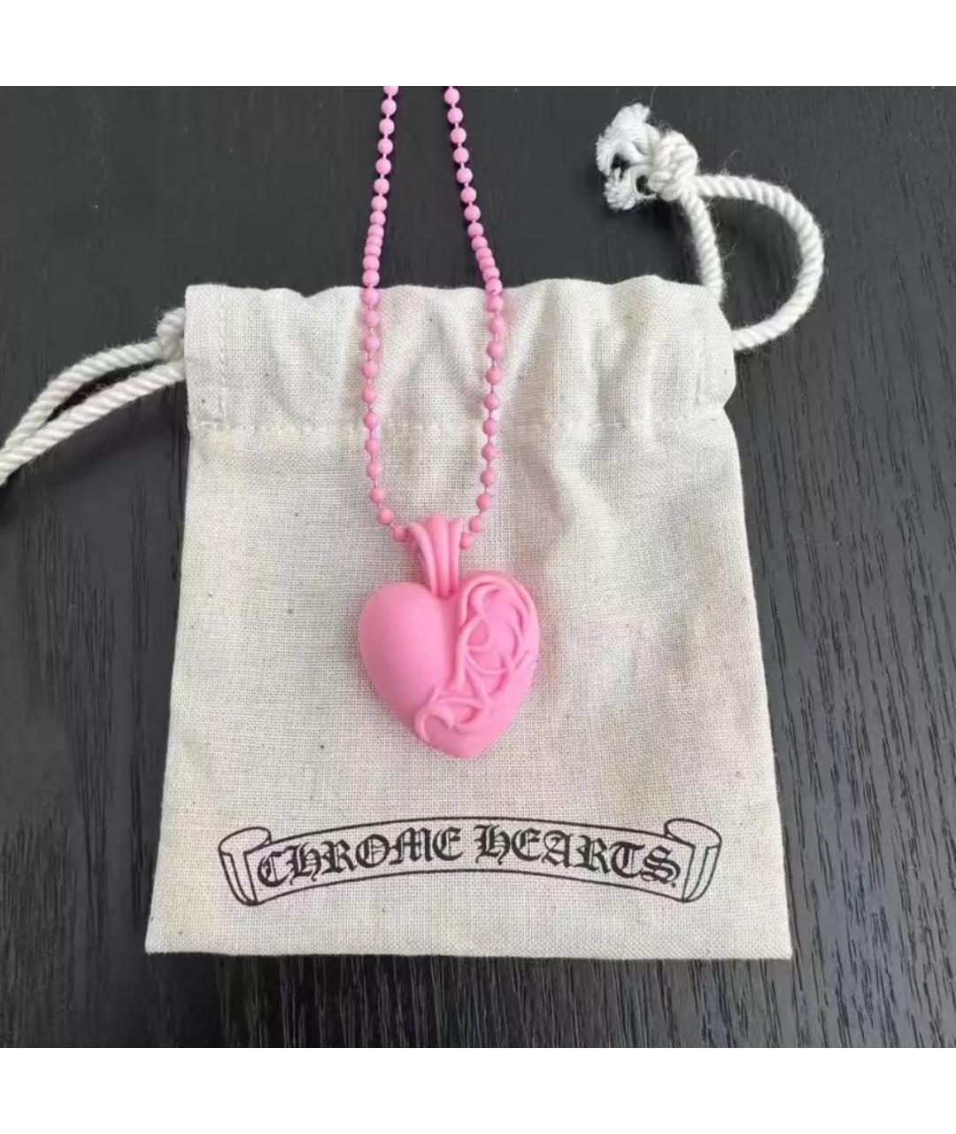 CHROME HEARTS Розовая цепочка/подвеска, фото 5
