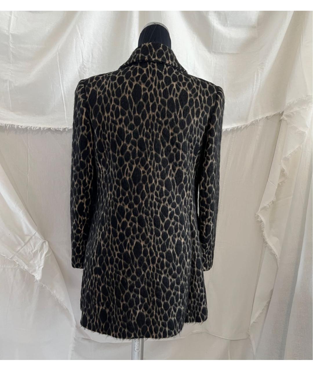 PINKO Мульти шерстяное пальто, фото 3