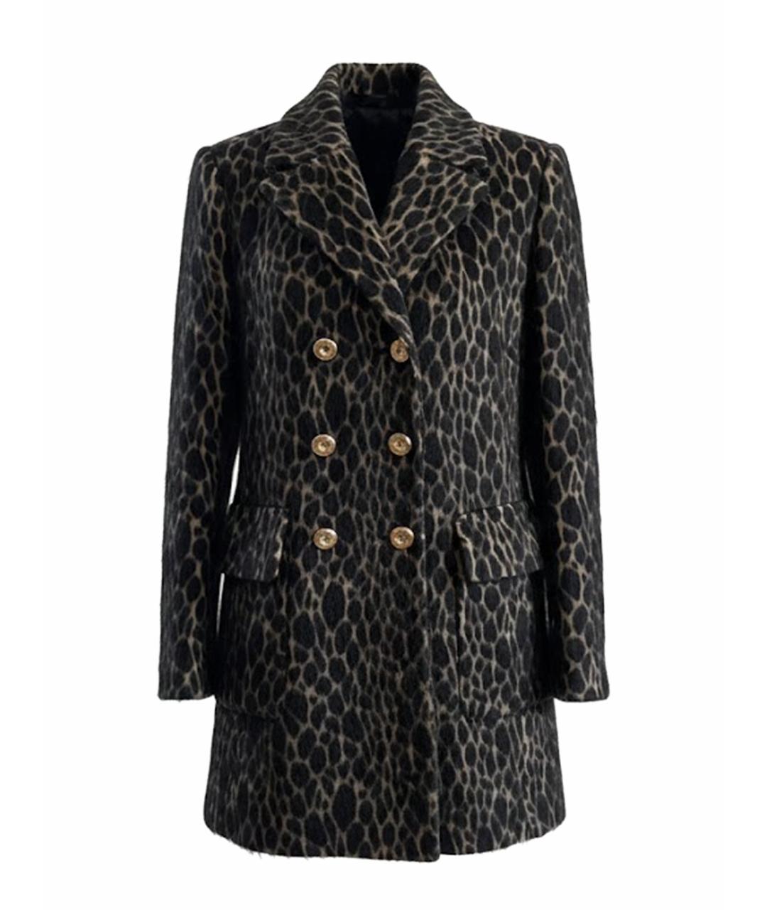 PINKO Мульти шерстяное пальто, фото 1