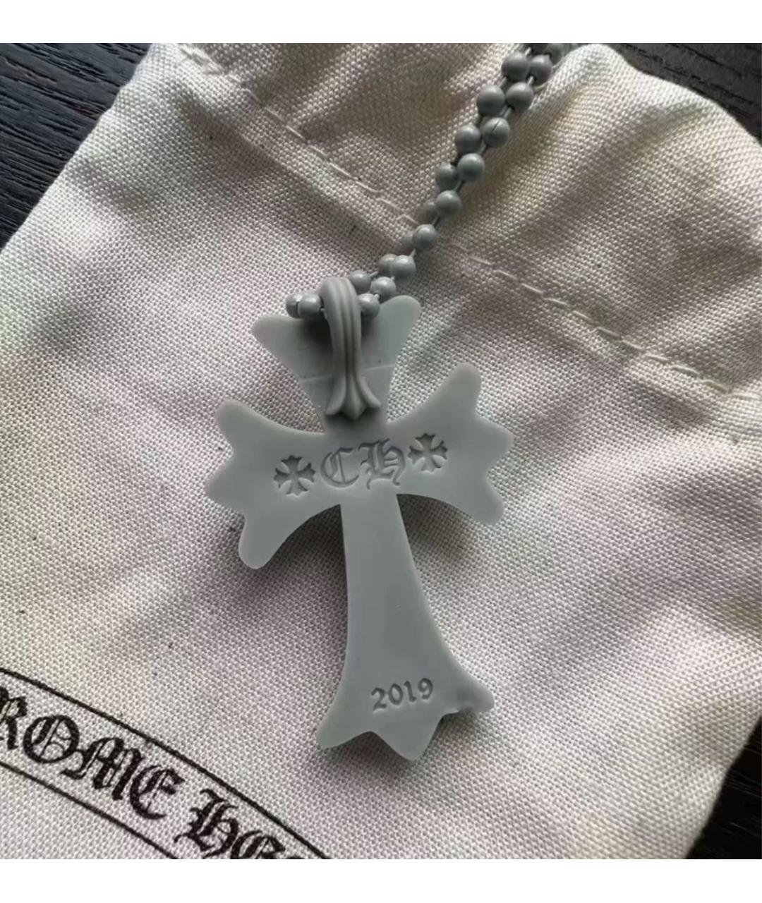 CHROME HEARTS Серая цепочка/подвеска, фото 4