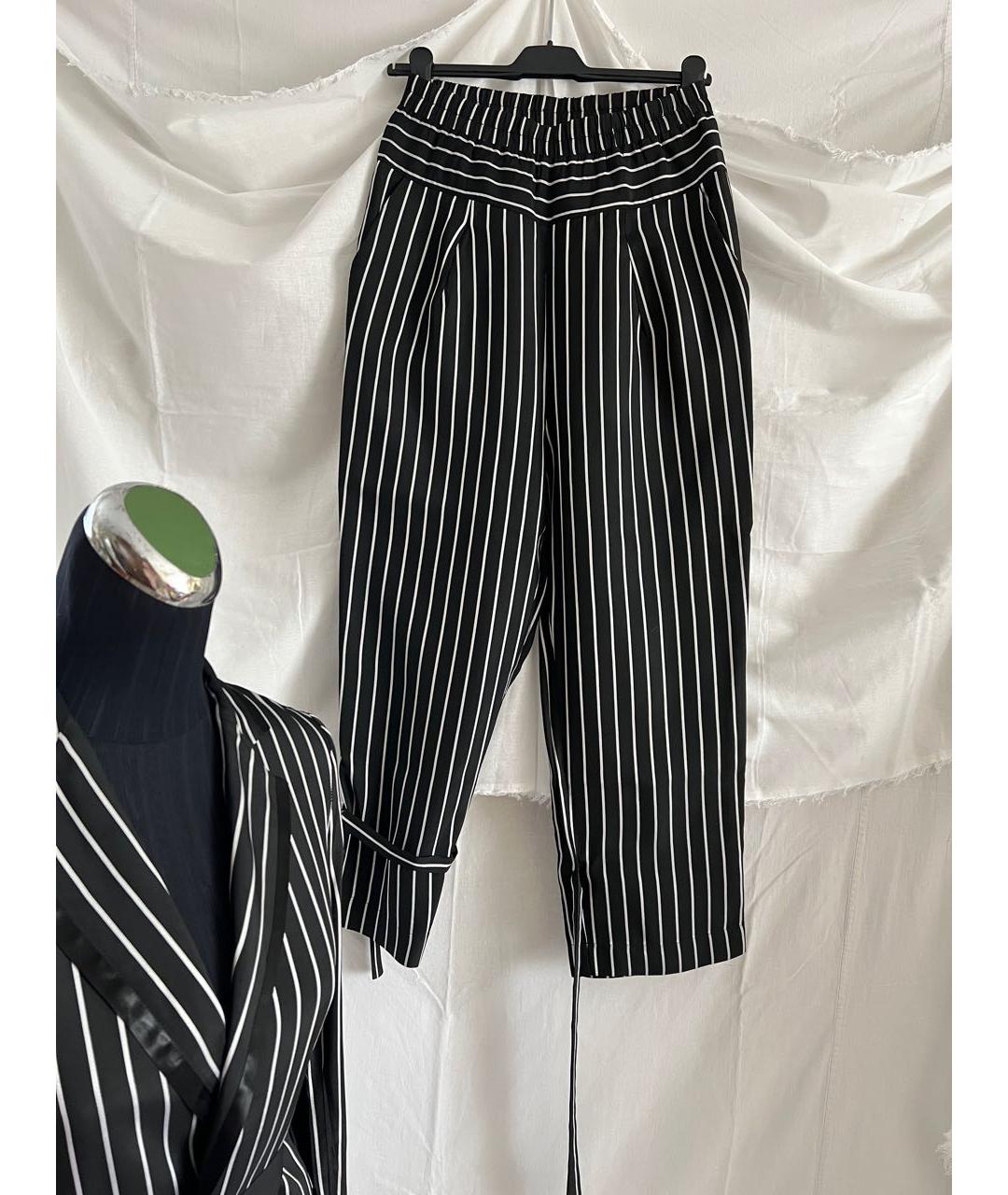 PINKO Черный ацетатный костюм с брюками, фото 6