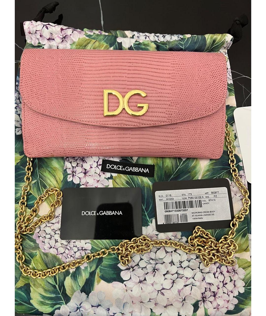 DOLCE&GABBANA Кожаная сумка через плечо, фото 4