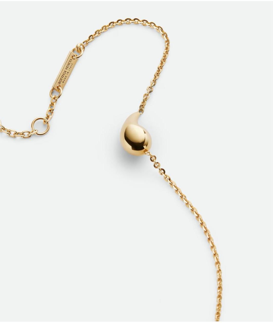 BOTTEGA VENETA Золотой серебряный браслет, фото 4