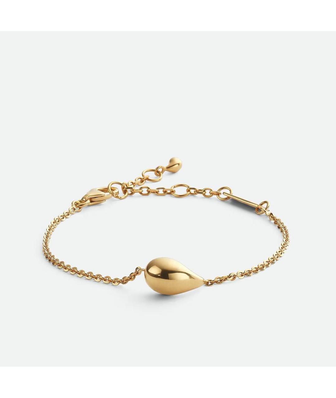 BOTTEGA VENETA Золотой серебряный браслет, фото 5