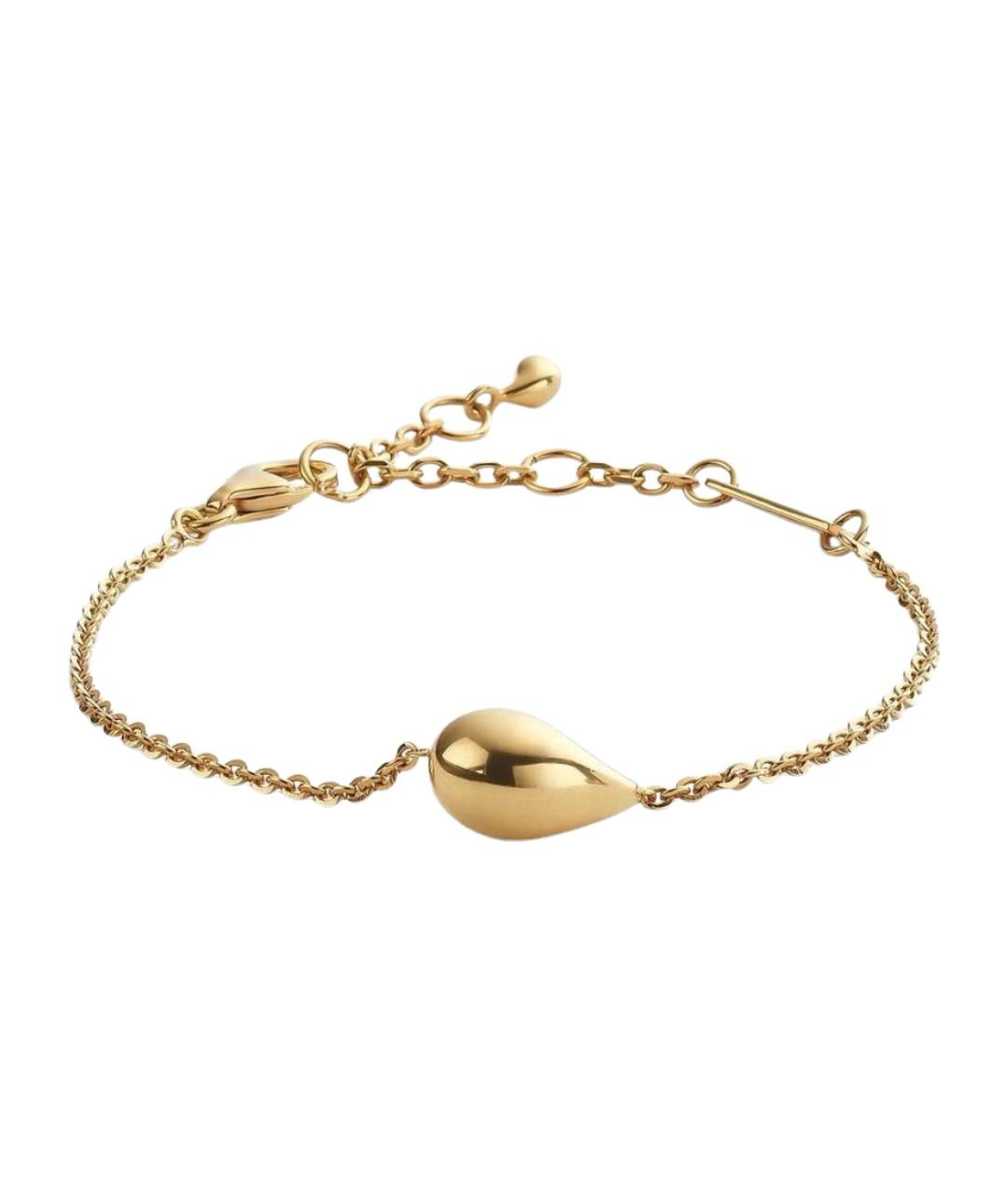 BOTTEGA VENETA Золотой серебряный браслет, фото 1