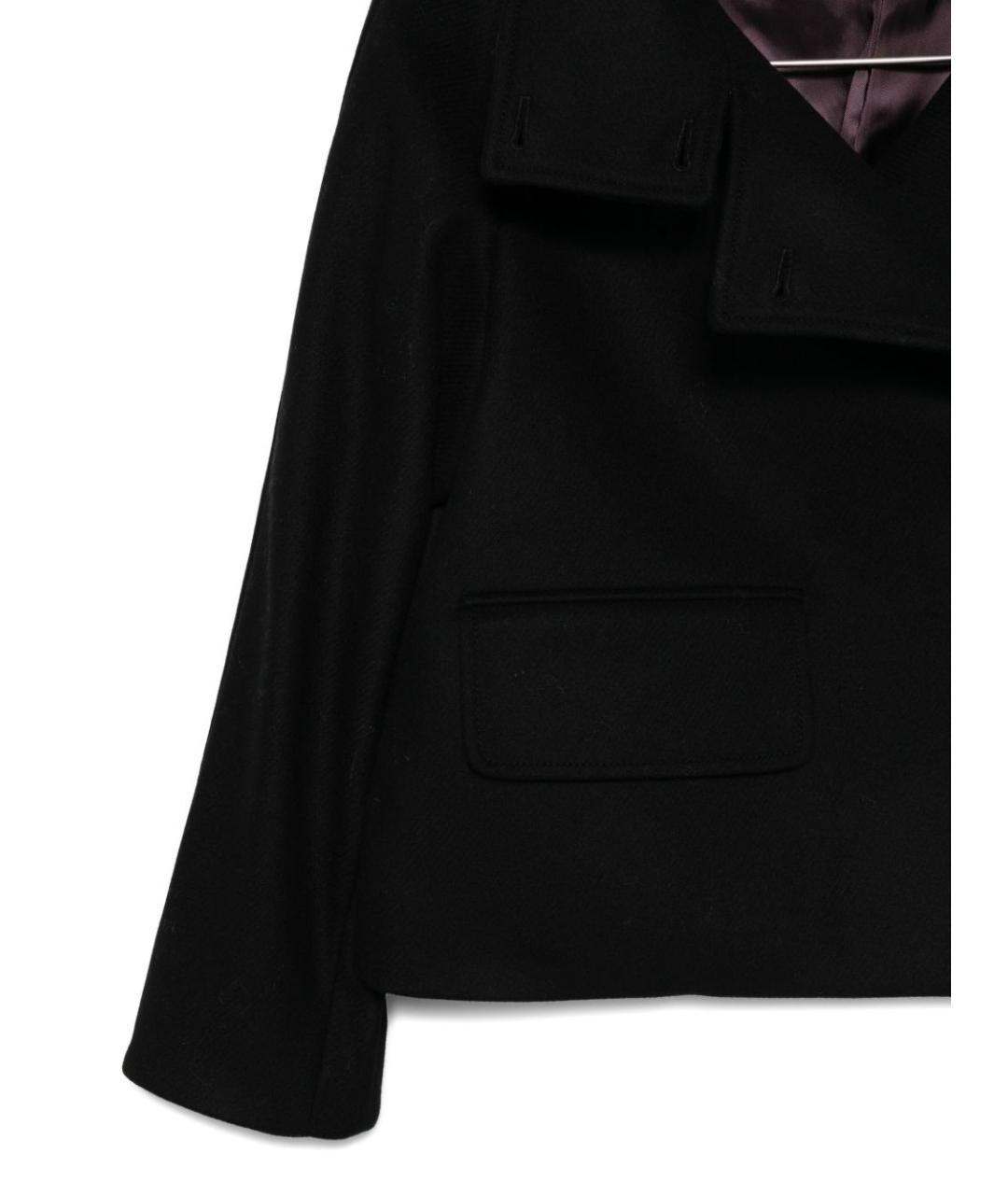 PAUL SMITH Черное кашемировое пальто, фото 3