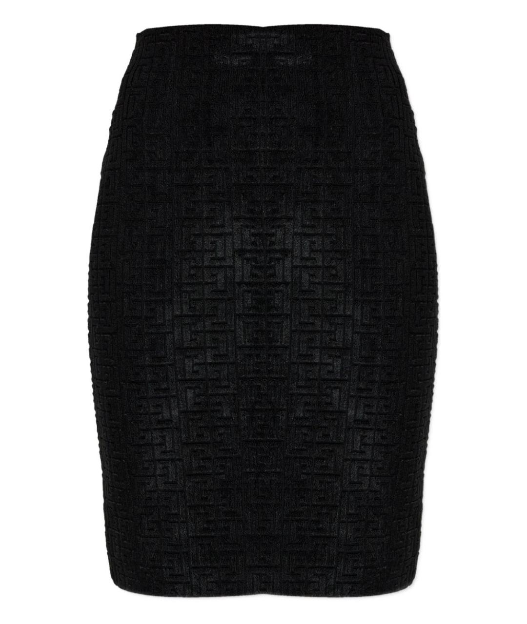 BALMAIN Черная юбка миди, фото 1
