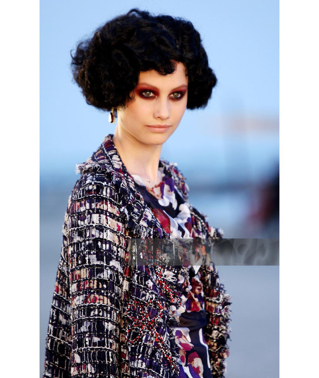 CHANEL Мульти твидовый жакет/пиджак, фото 3