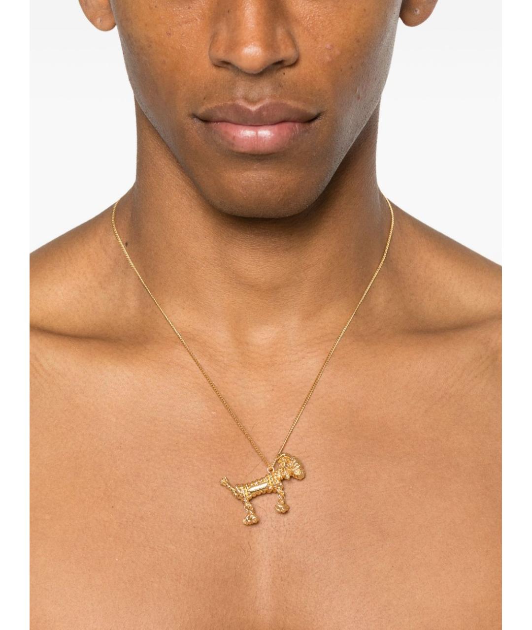 LOEWE Золотая металлическая подвеска, фото 2