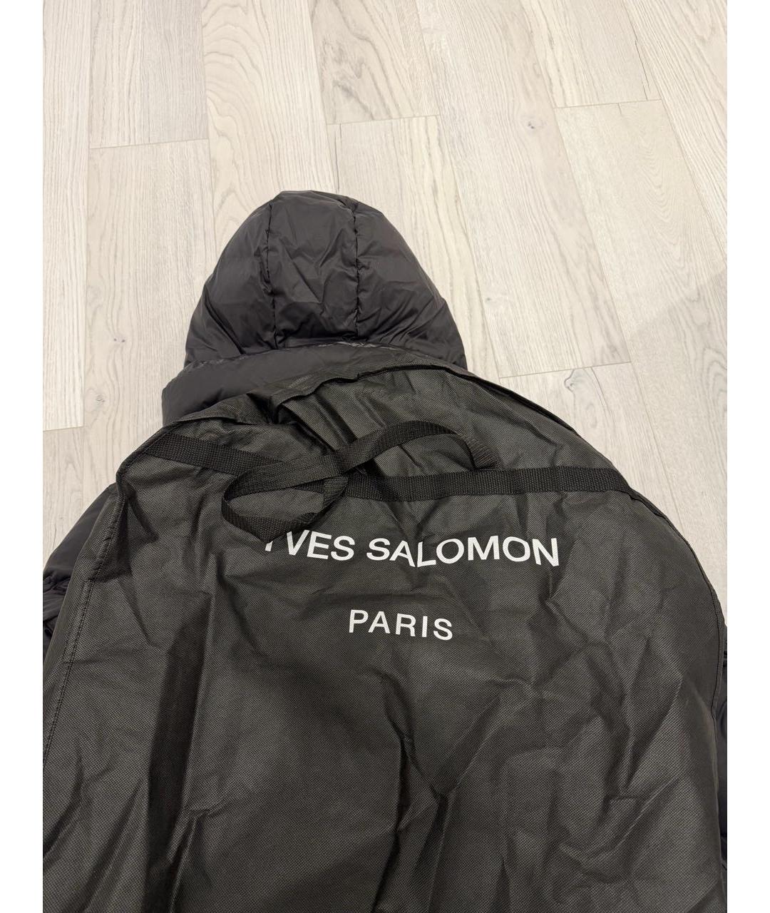ARMY YVES SALOMON Черный пуховик, фото 6