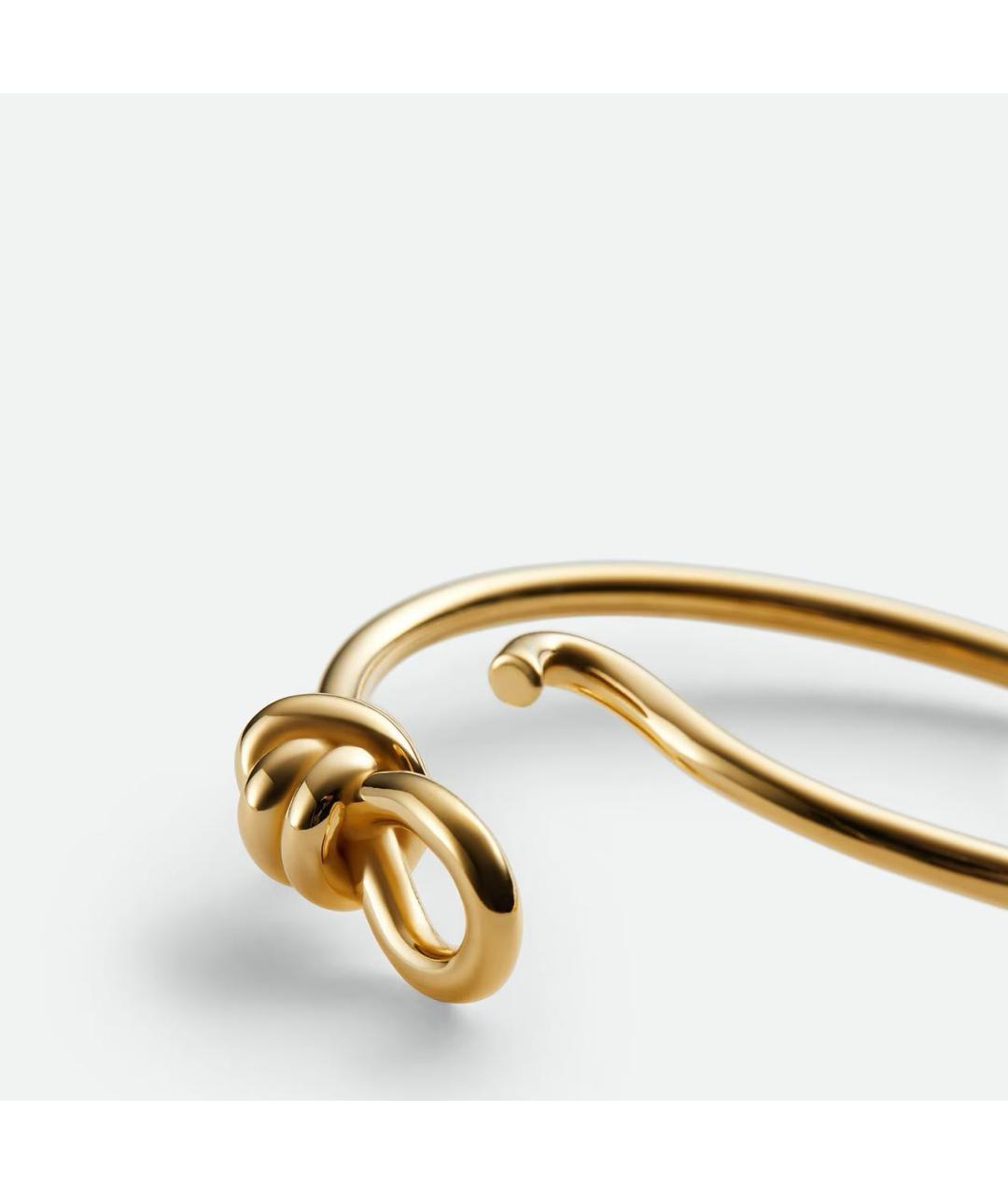 BOTTEGA VENETA Золотой серебряный браслет, фото 4