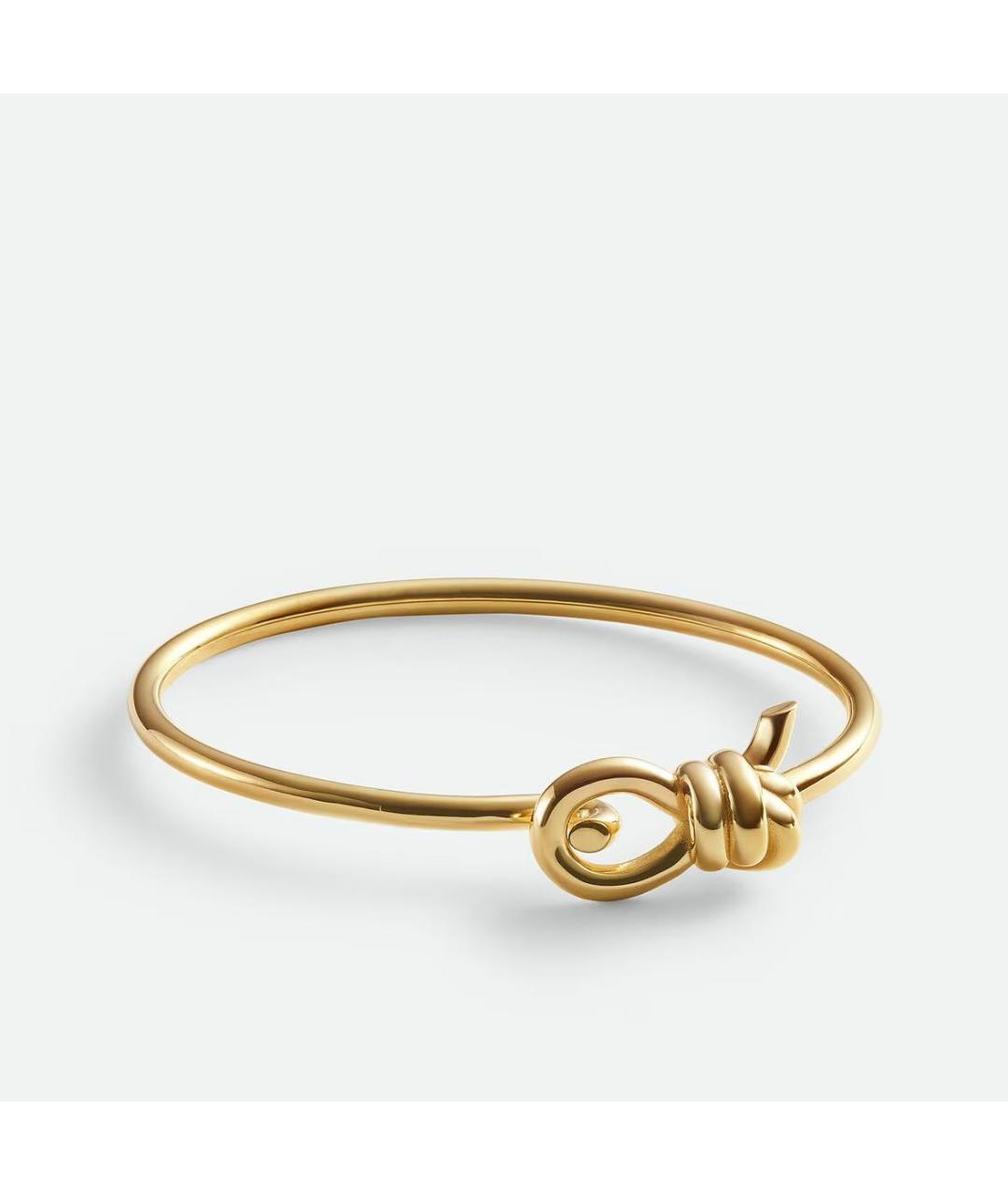 BOTTEGA VENETA Золотой серебряный браслет, фото 5