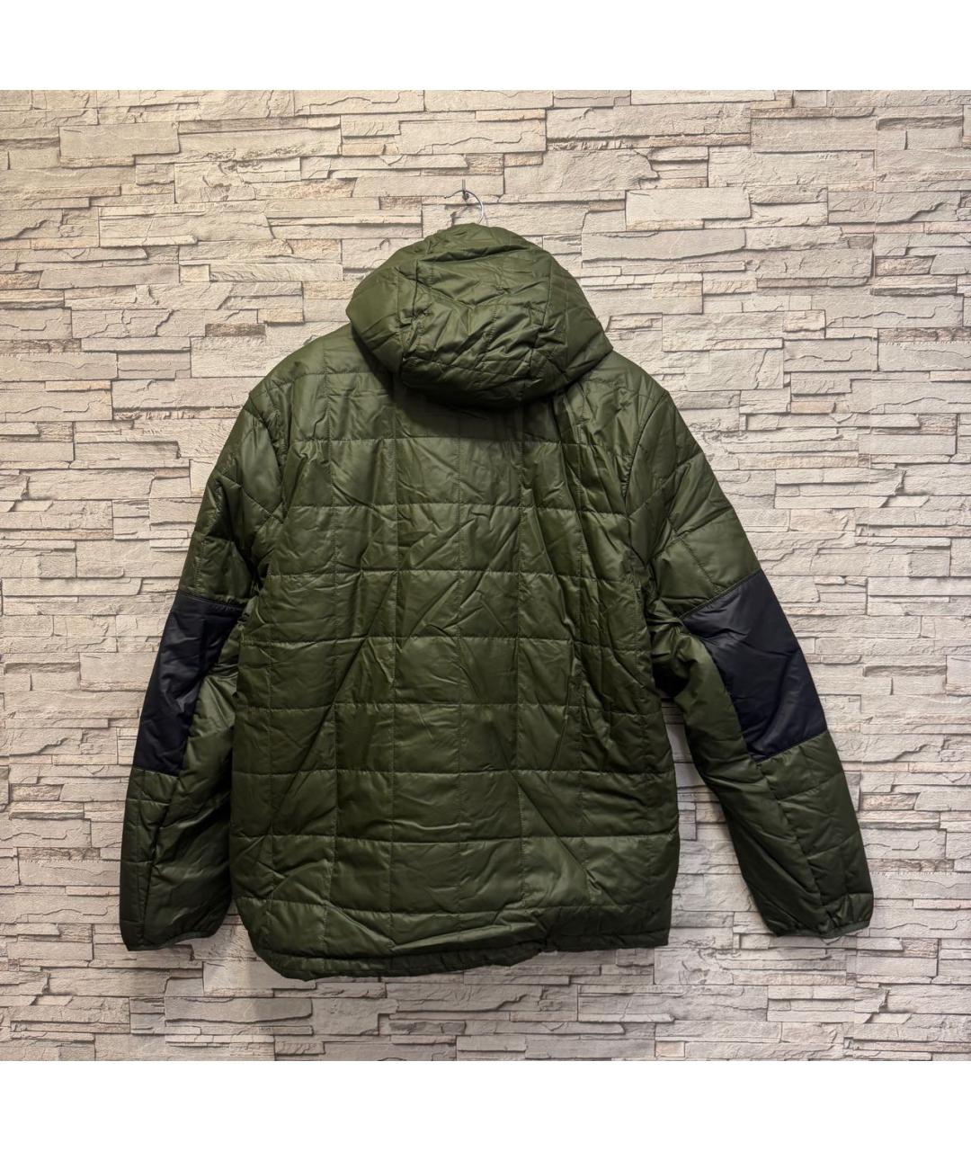 NIKE Зеленая полиэстеровая куртка, фото 2