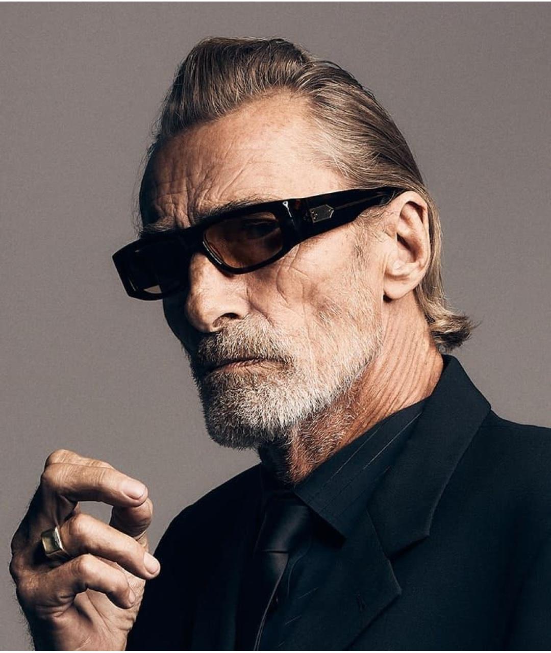 JACQUES MARIE MAGE Черные пластиковые солнцезащитные очки, фото 6