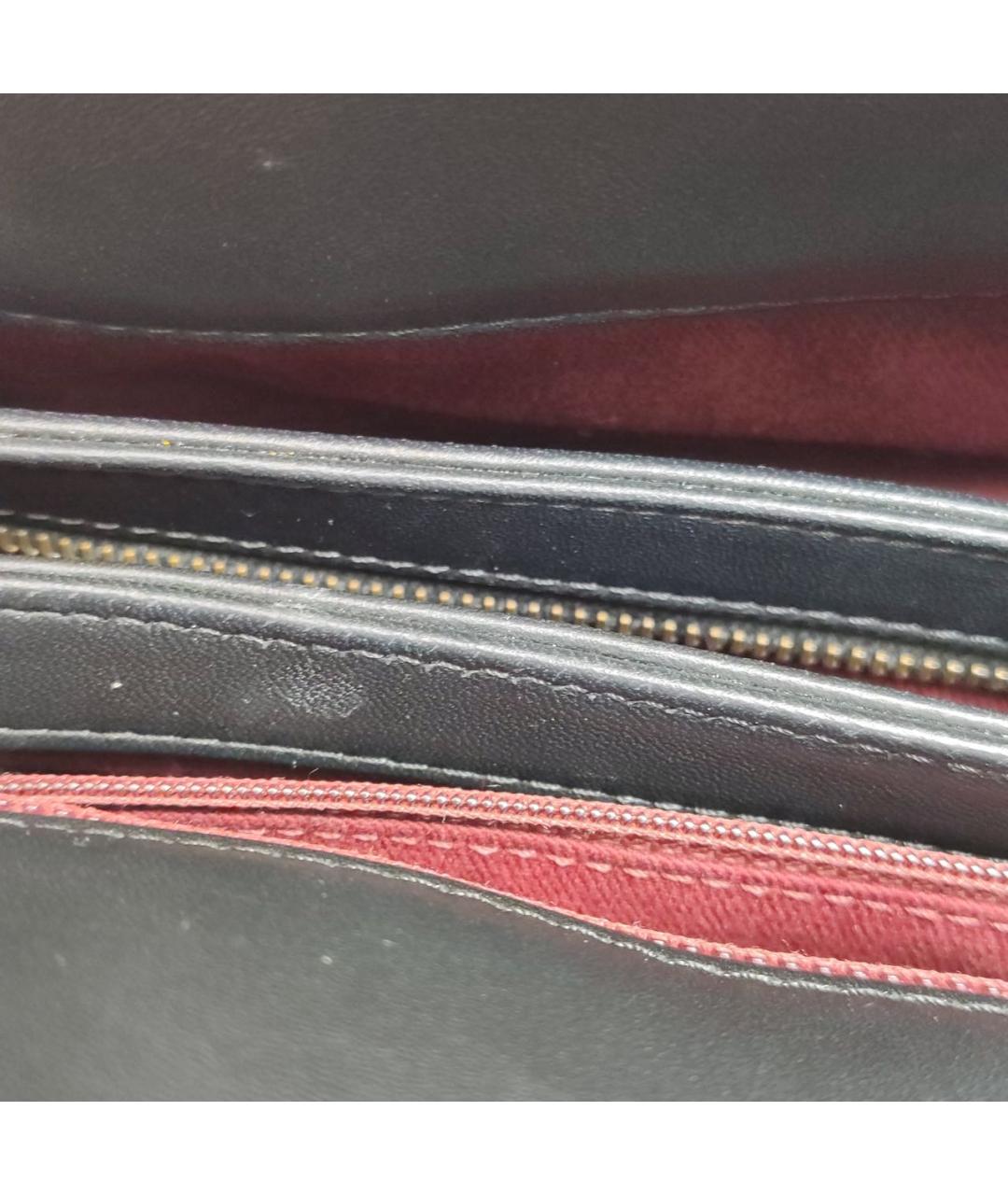 CHANEL Черная кожаная сумка тоут, фото 6