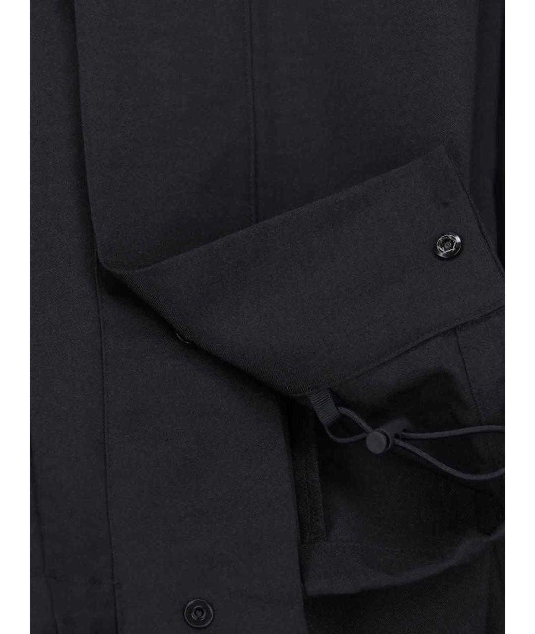 Y-3 Черные полиэстеровые повседневные брюки, фото 5