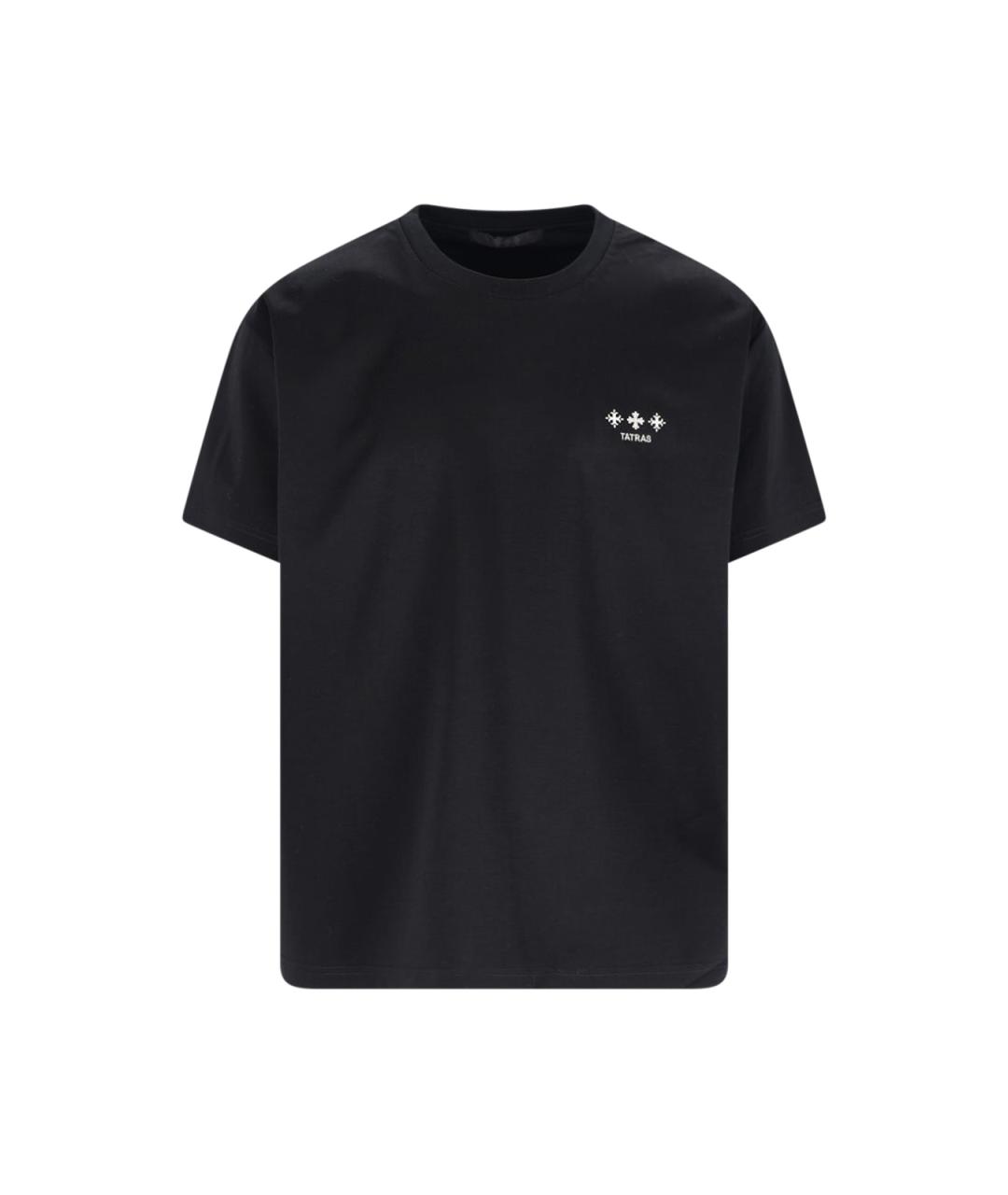 TATRAS Черная хлопковая футболка, фото 1