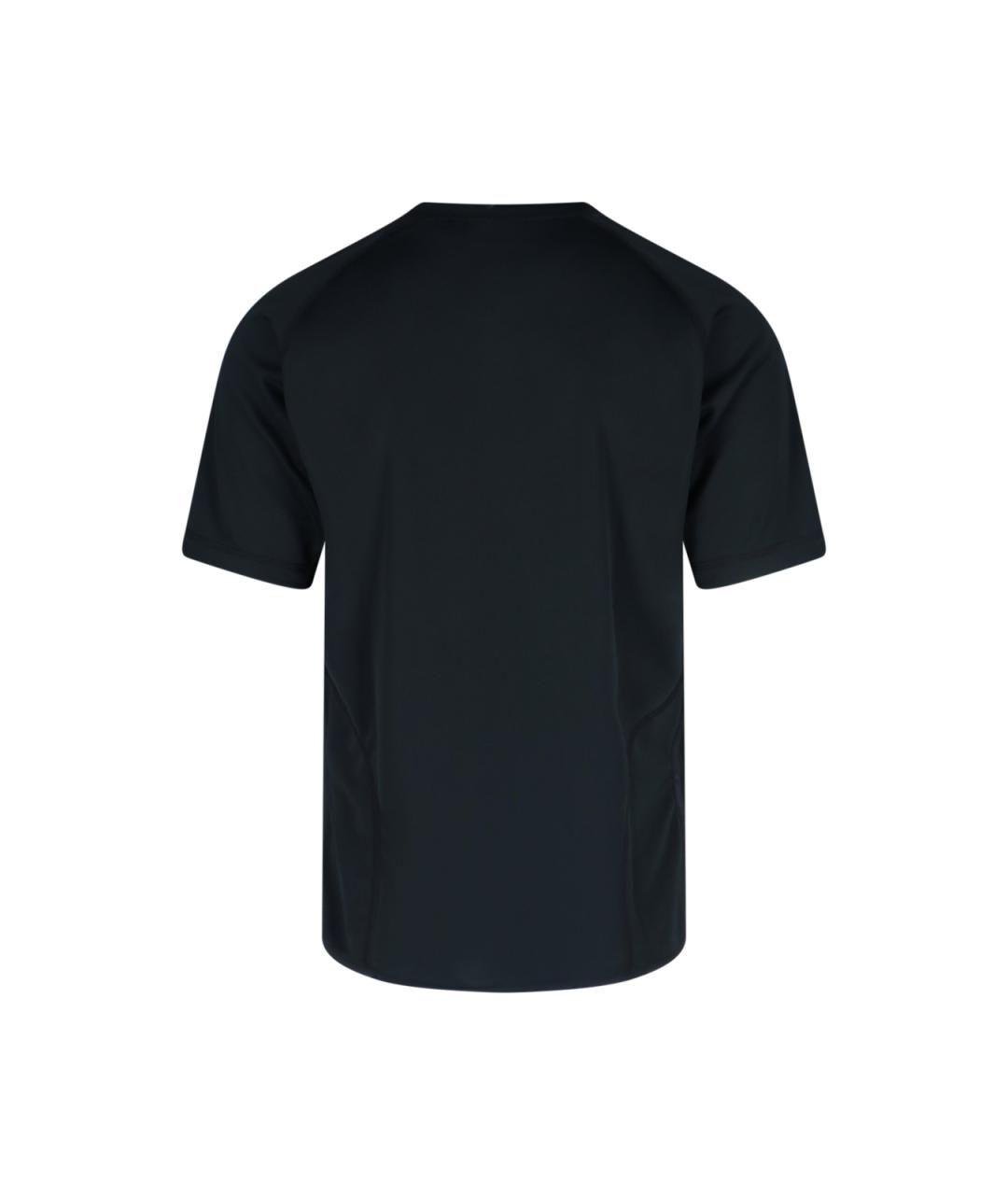 AND WANDER Черная футболка, фото 2