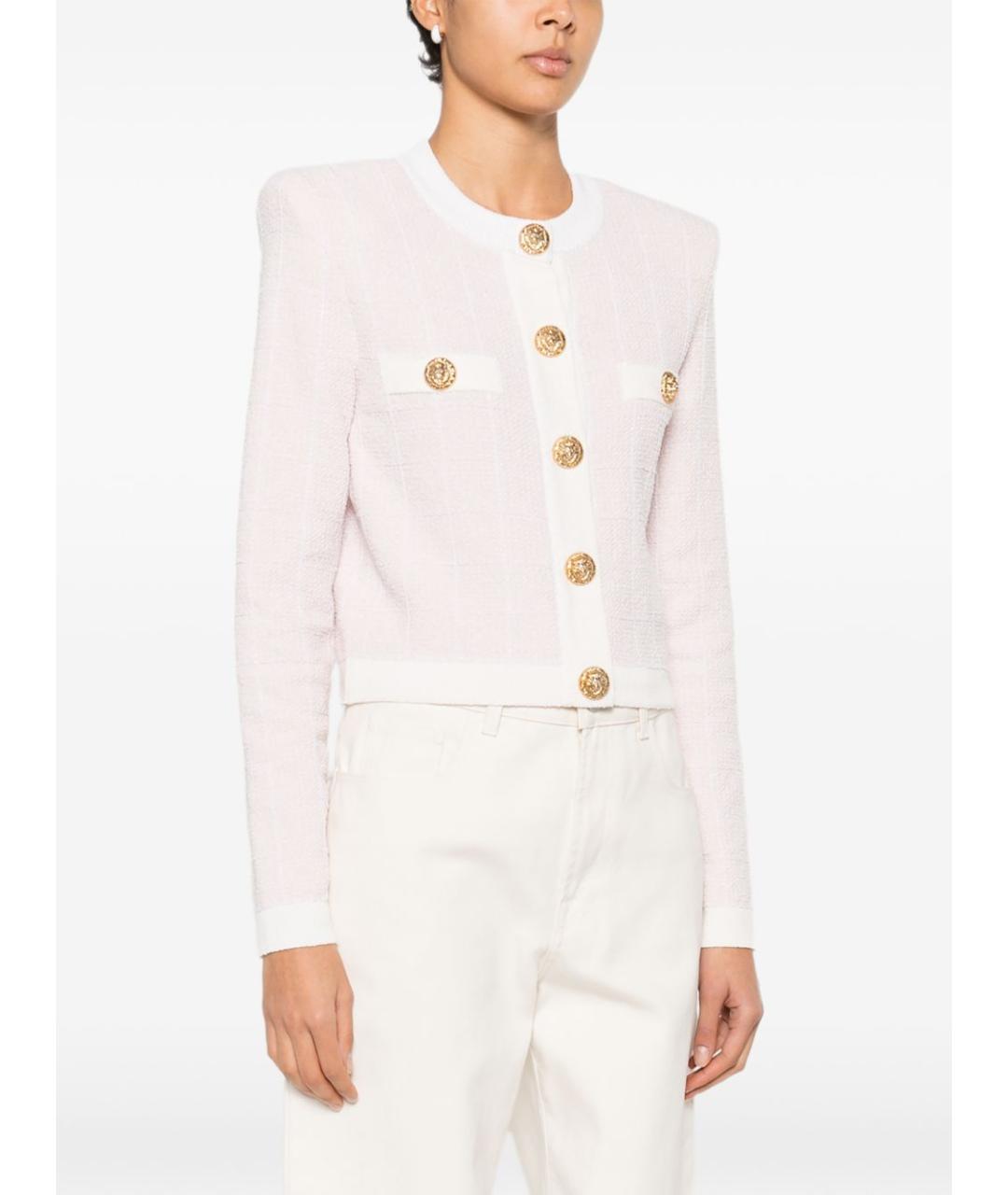 BALMAIN Розовый кардиган, фото 4
