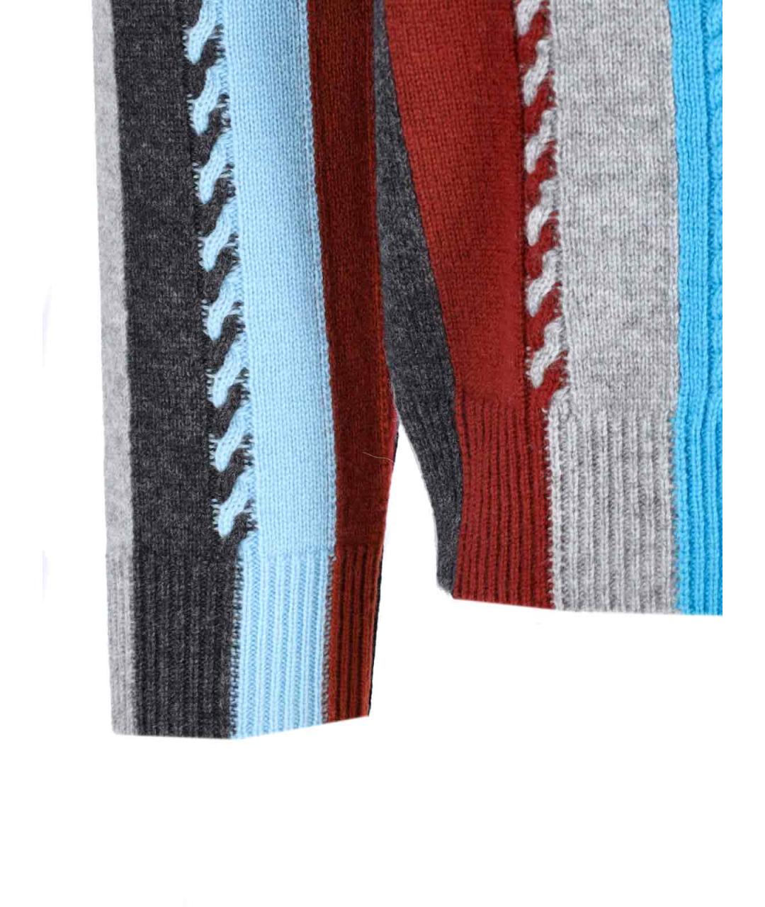 PAUL SMITH Мульти шерстяной джемпер / свитер, фото 4