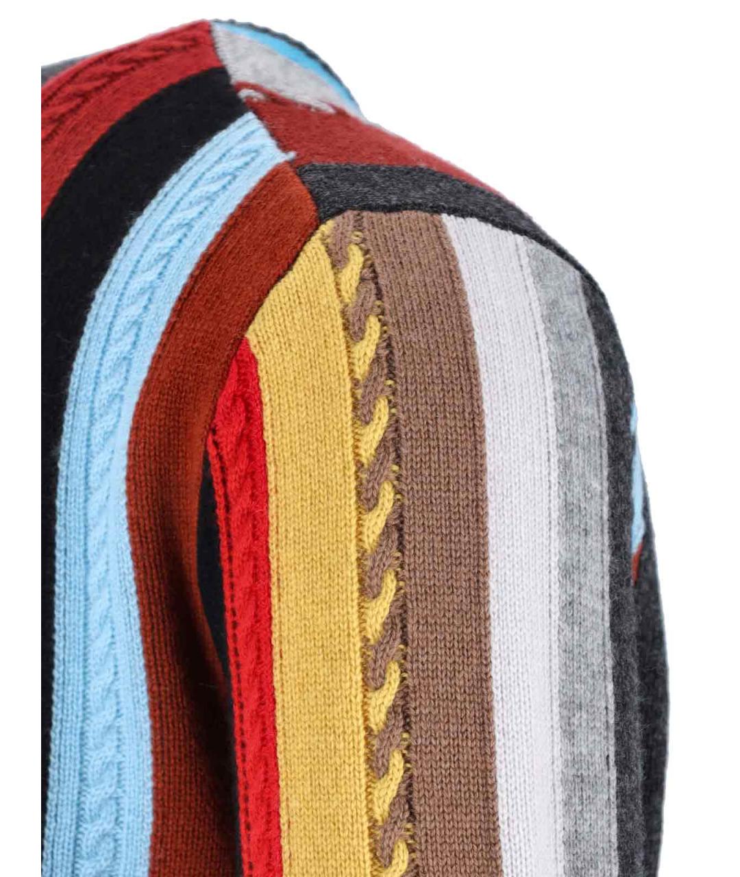 PAUL SMITH Мульти шерстяной джемпер / свитер, фото 5