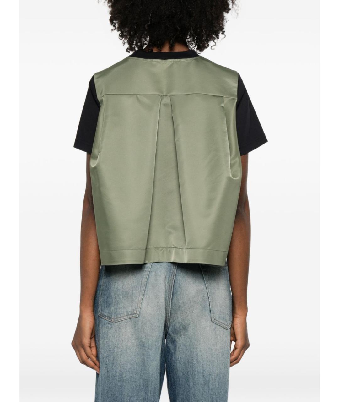 SACAI Хаки футболка, фото 2