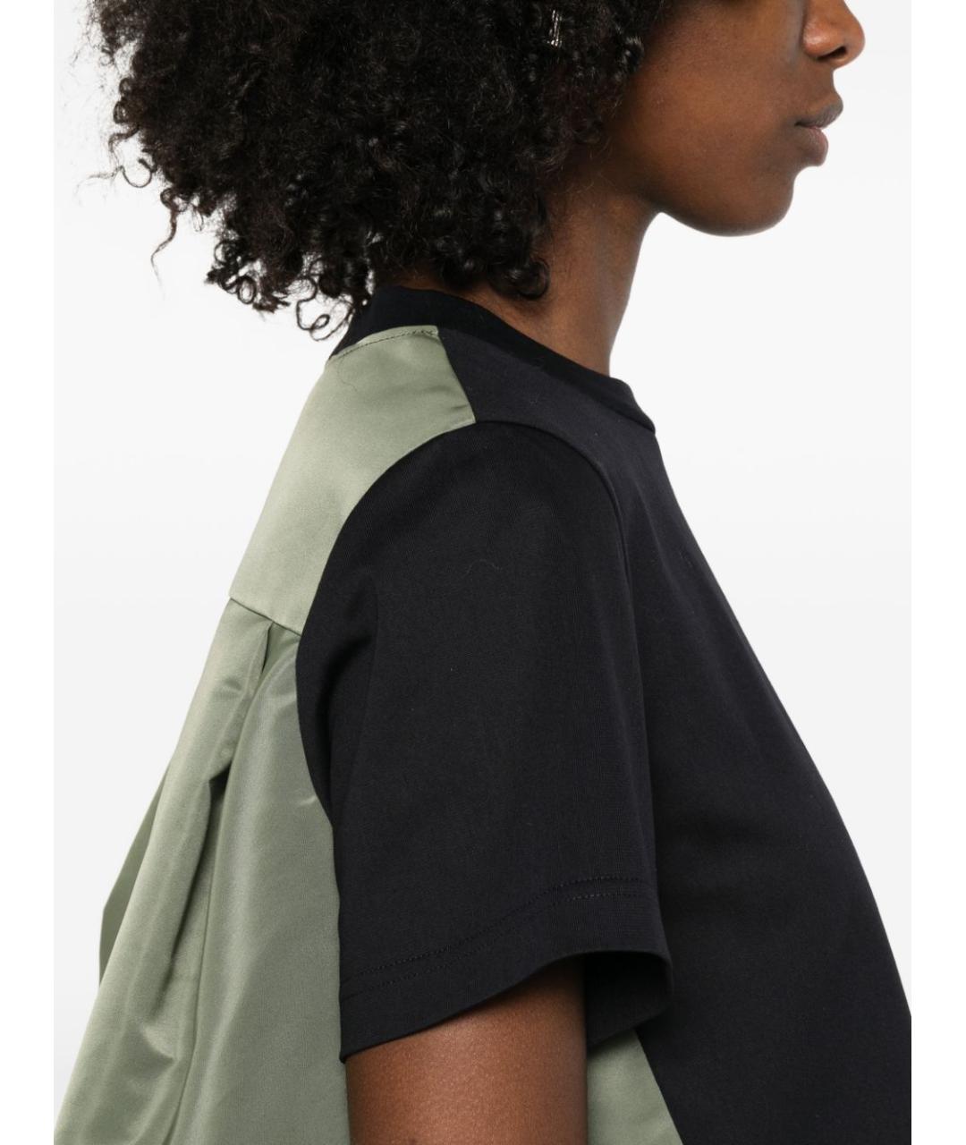 SACAI Хаки футболка, фото 3
