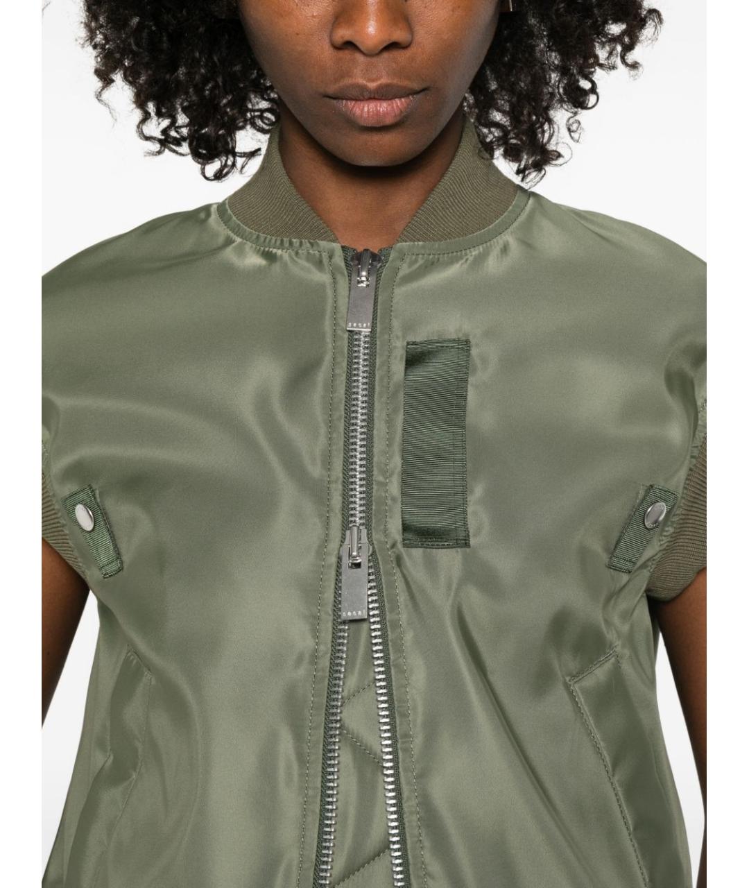 SACAI Хаки жилет, фото 5