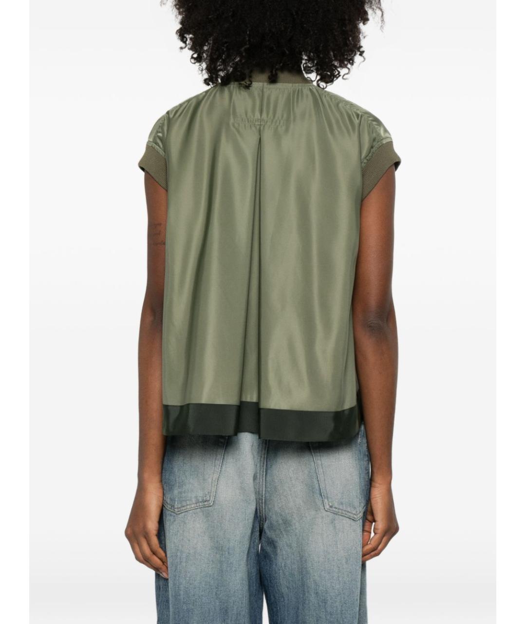 SACAI Хаки жилет, фото 3