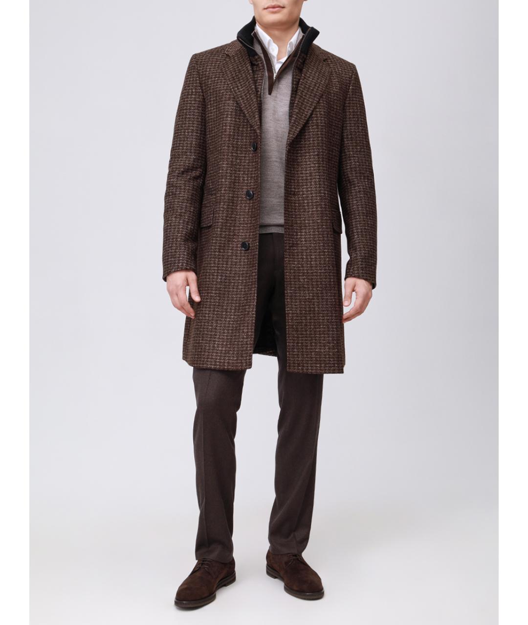 PANICALE Бежевый шерстяной джемпер / свитер, фото 2