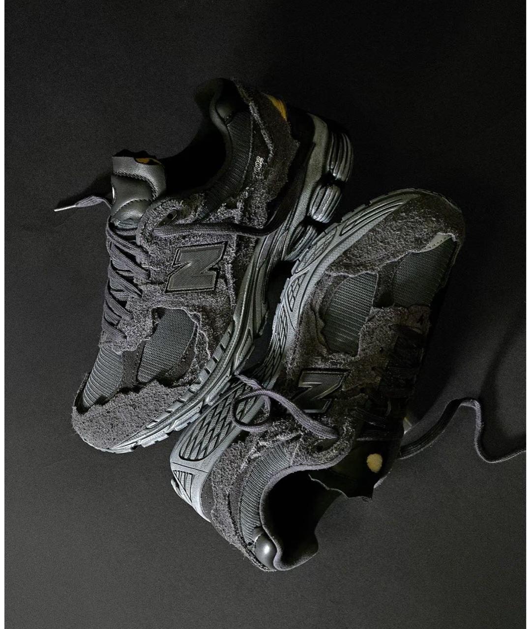 NEW BALANCE Антрацитовые низкие кроссовки / кеды, фото 4