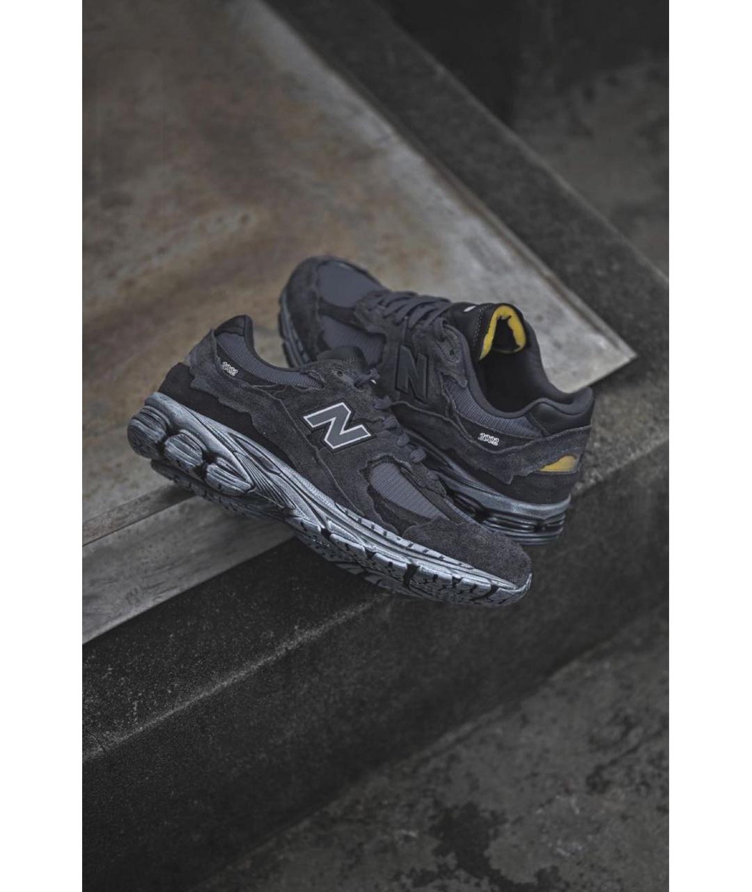 NEW BALANCE Антрацитовые низкие кроссовки / кеды, фото 6