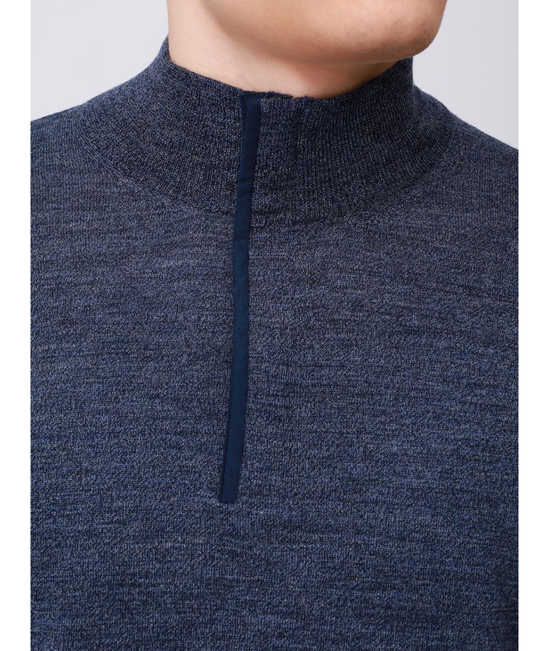 PANICALE Синий джемпер / свитер, фото 2