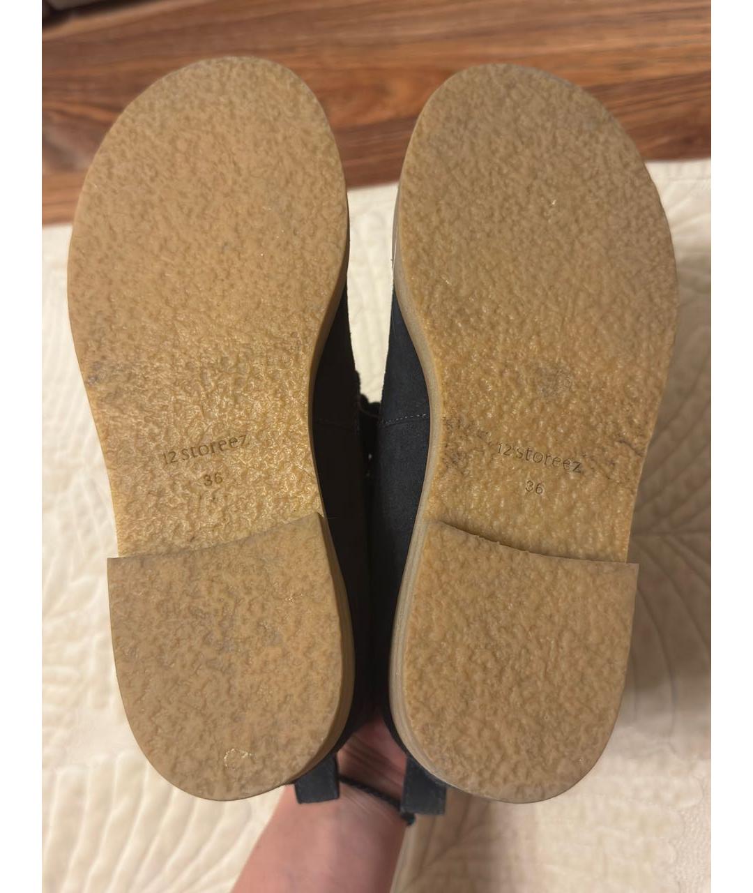 12 STOREEZ Антрацитовые ботинки, фото 5