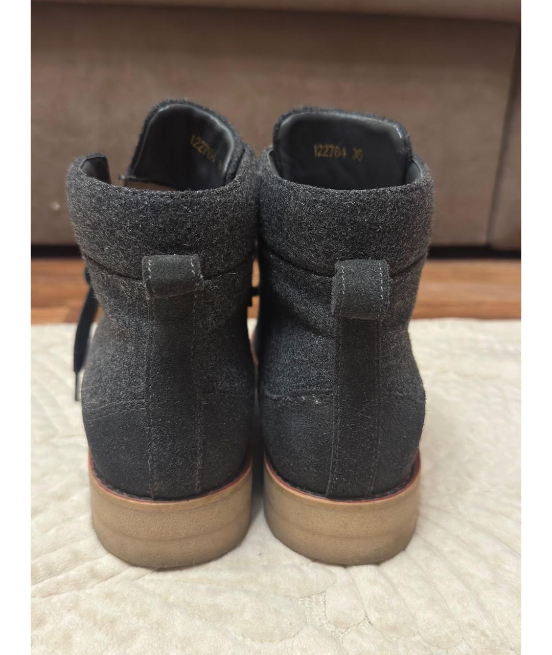 12 STOREEZ Антрацитовые ботинки, фото 4